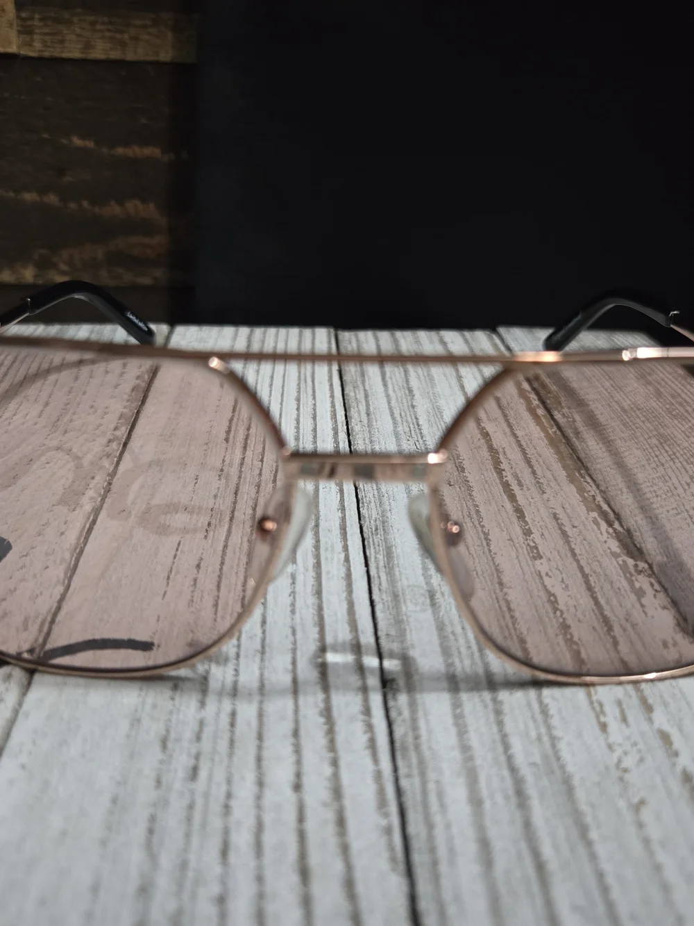 Vintage Frames Company VF 24KT Signature Series Corey Shapiro Rose Gold Eyeglass